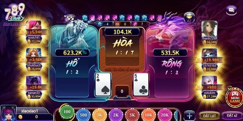 Tìm hiểu về game Rồng Hổ