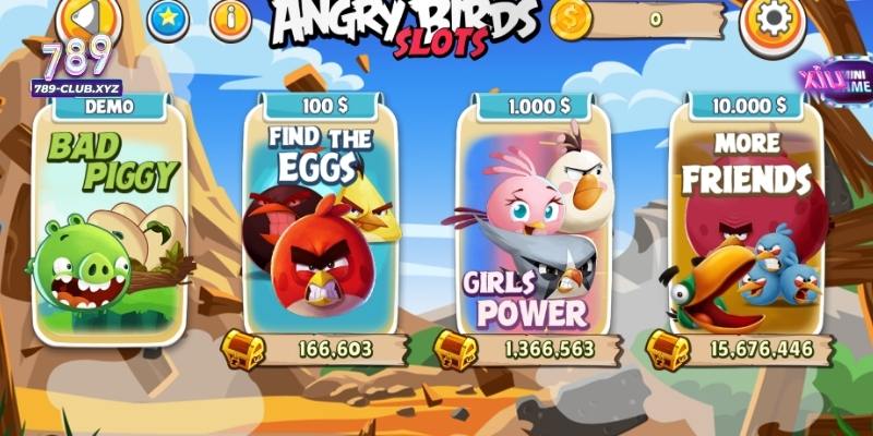 789Club Angry Birds payout rate